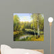 autumn landscape, canvas, oil Wall Mural