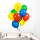 Assorted Balloons Wall Decal
