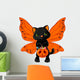 Cute Halloween cat Wall Decal