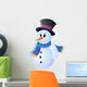 Winter Snowman Theme Image