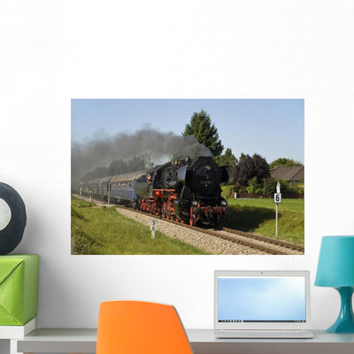 Dampfeisenbahn Museumszug shown on a wall