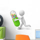 Capsule Wall Decal