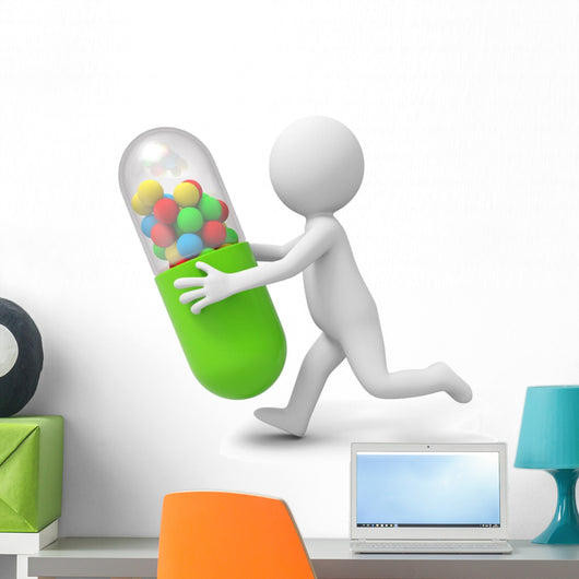 Capsule Wall Decal