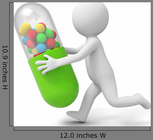 Capsule Wall Decal