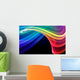 Colorful 3D Rendered Fractal Wall Mural