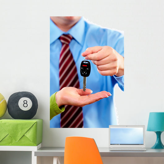 Hand with Car Key