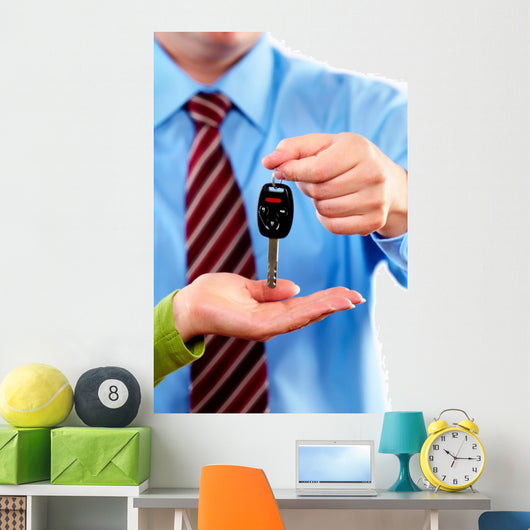 Hand with Car Key