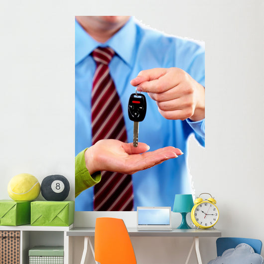 Hand with Car Key
