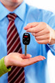 Hand with Car Key