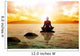 Man Figure Meditating Calm Wall Decal