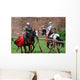 Medieval Knights Fighting Wall Decal