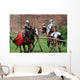 Medieval Knights Fighting Wall Decal