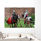 Medieval Knights Fighting Wall Decal