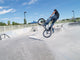 Biker in Skate Park Wall Mural