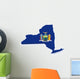 New York Map Wall Decal