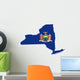 New York Map Wall Decal