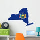 New York Map Wall Decal