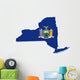 New York Map Wall Decal