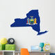 New York Map Wall Decal