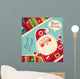 Christmas Vector Illustration with Wall Mural