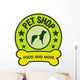 pet shop logo Wall Decal