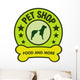 pet shop logo Wall Decal