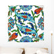 Floral Pattern Old Turkish