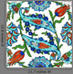 Floral Pattern Old Turkish