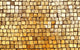 Golden Mosaic Wall Wall Mural