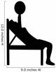 Gym Silhouette Wall Decal