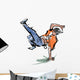 Break Dance05 Wall Decal