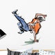 Break Dance05 Wall Decal