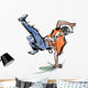 Break Dance05 Wall Decal