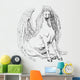Pencil Drawing Pegasus Wall Mural