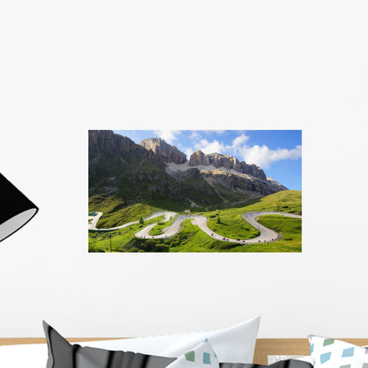 Dolomites Landscape with Mountain
