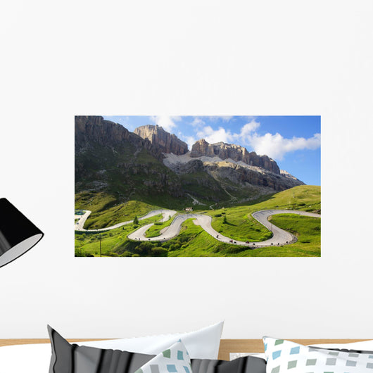 Dolomites Landscape with Mountain