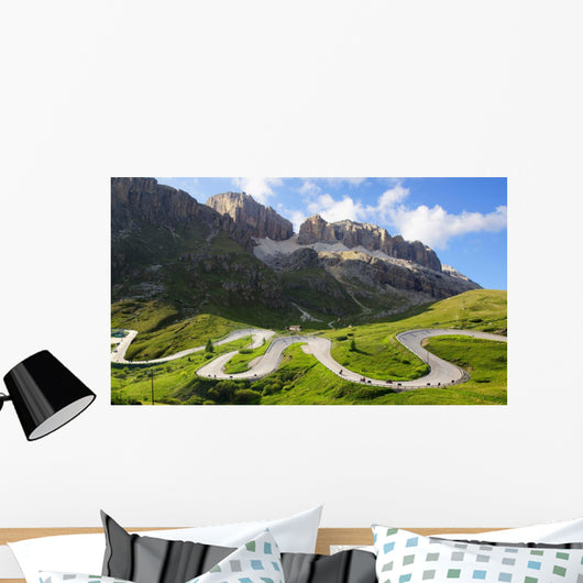 Dolomites Landscape with Mountain