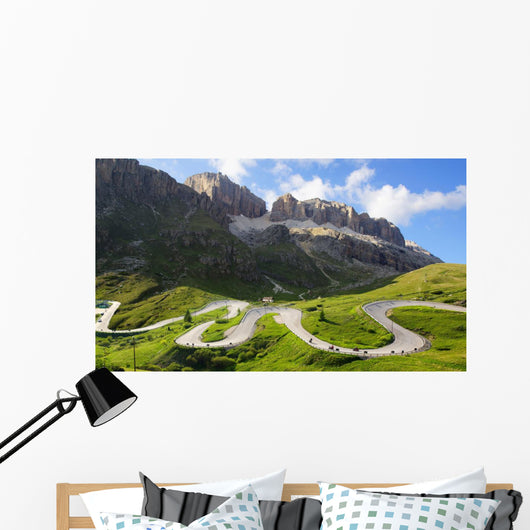 Dolomites Landscape with Mountain
