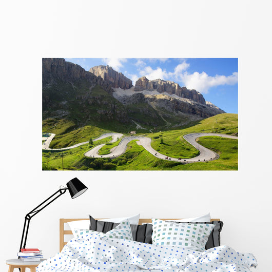 Dolomites Landscape with Mountain