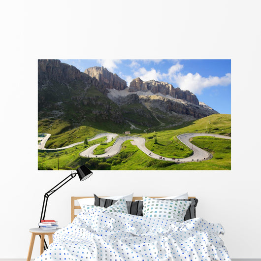 Dolomites Landscape with Mountain