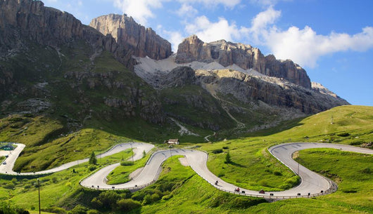 Dolomites Landscape with Mountain