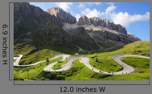 Dolomites Landscape with Mountain