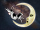 Cow Jumped Over The Moon Wall Mural