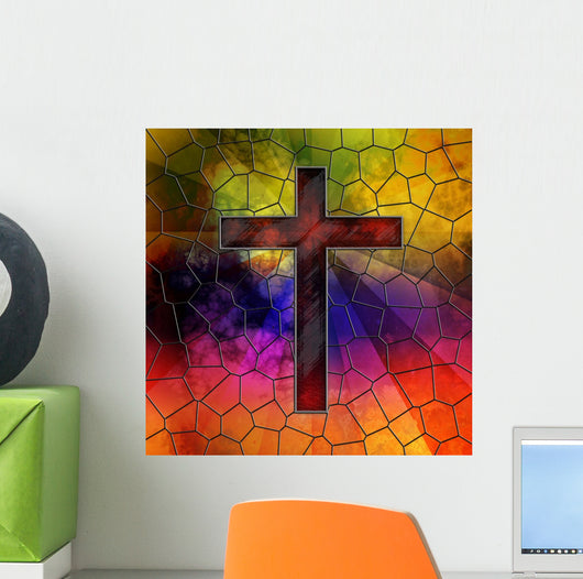 Red Glass Cross
