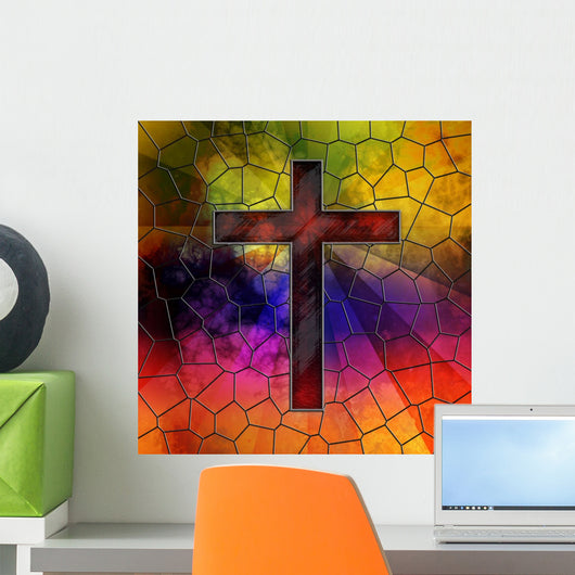 Red Glass Cross