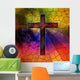 Red Glass Cross