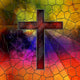 Red Glass Cross