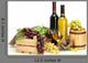 Barrel Bottles and Wine Wall Decal