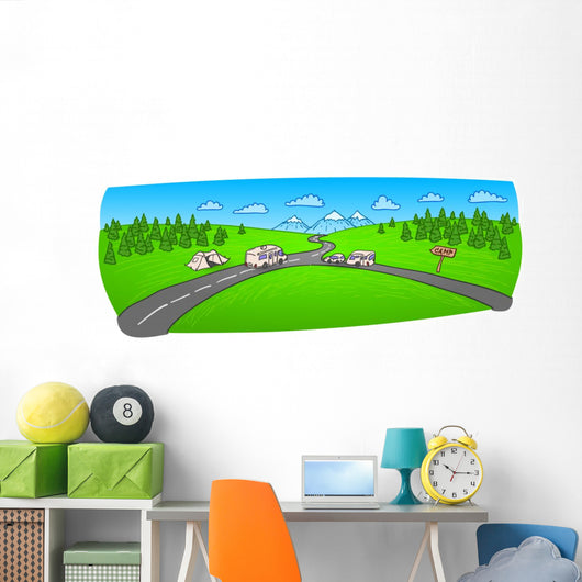 Towing Caravan Road