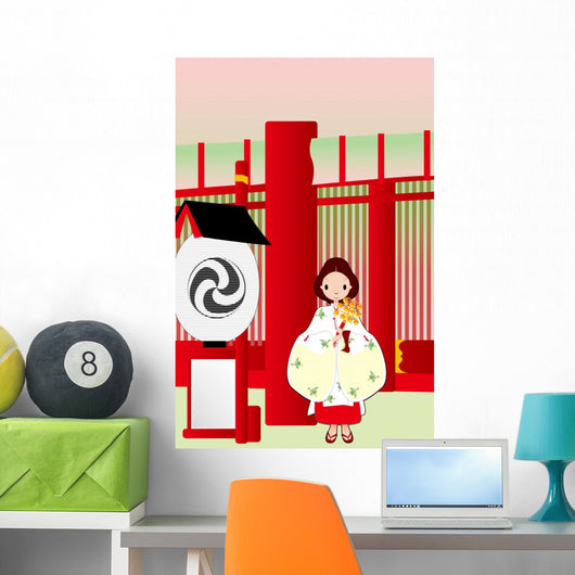 Illustration Wall Mural